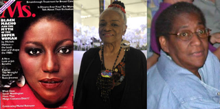 Michele Wallace (Ms. Magazine); Faith Ringgold (Rabbani and Solimene/Getty Images); Margaret Sloan-Hunter (SFGate)